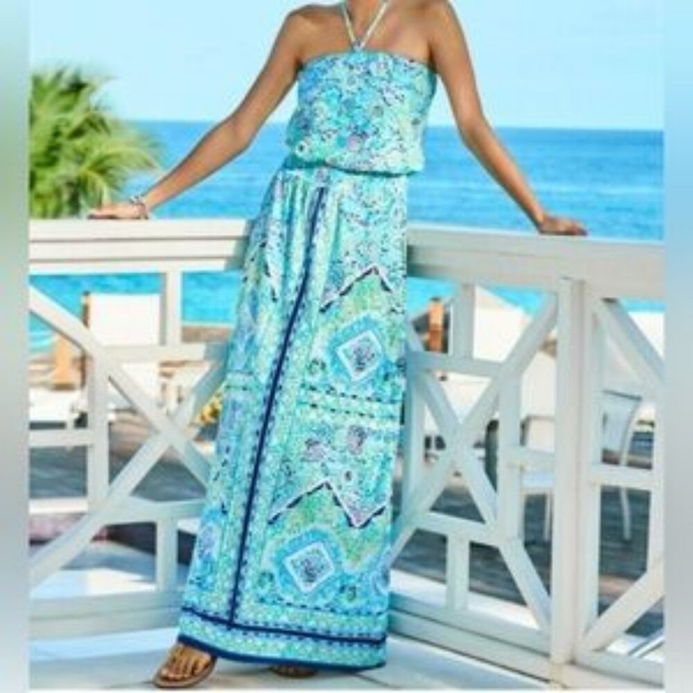 LILLY PULITZER MAXI DRESS, XXS